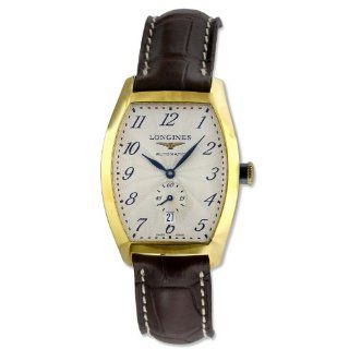 Longines Evidenza Automatic 18k Gold Mens Watch L2.642.6.73.2 Watches 