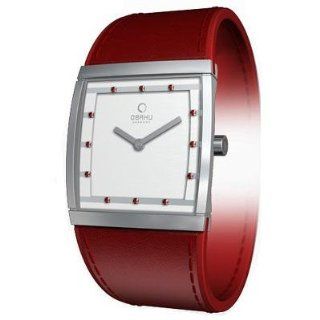 Obaku Harmony Womens Watch   Red Band / White Face   V102LCCRRS 029 