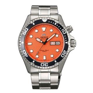   Steel Orange Ray 200M Automatic Diver Watch Watches 