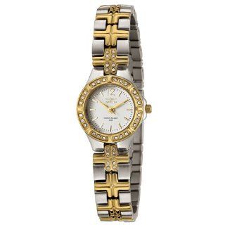 YEMA by Seiko of France Womens Gold toned Watch with Reversible Two 