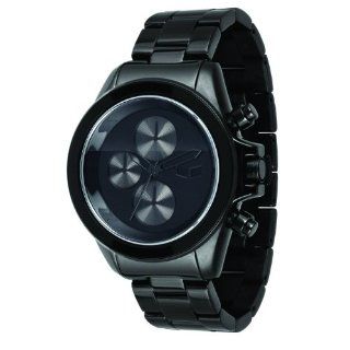 Vestal Unisex ZR2004 ZR 2 Minimalist Polished Black Chronograph Watch 