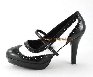 PLEASER Contessa 06 Maryjane Spectator Pumps High Heels