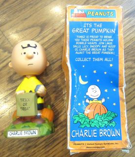 Funko Charlie Brown Wacky Wobblers Bobble heads THE GREAT PUMPKIN 