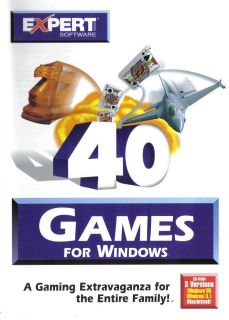 40 Games For Windows (PC) Bulldozer, Tennis, Poker Machine, Hockey 