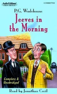 Jeeves in the Morning by P. G. Wodehouse 2004, Cassette, Unabridged 