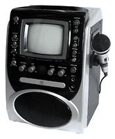 The Singning Machine Deluxe Karaoke System with B&W Screen Monitor 