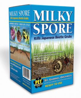 St. Gabriel Organics 10 OZ Milky Spore Pwder Grub Japanese Beetle 
