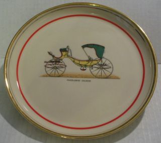 HYALYN PORCELAIN PICCOLOMINI CALECHE COLLECTOR PLATE