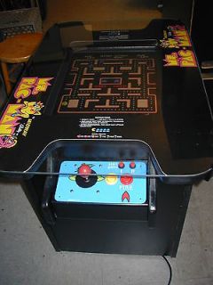 New Ms Pac man Galaga Pacman cocktail table video arcade game free 