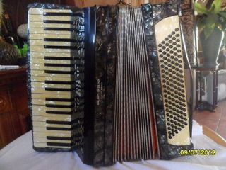 ANTIQUE VINTAGE GALANTI SUPER ACCORDION FLORENCE #2.G.516 MADE IN 