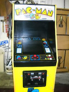   Midway Bally Co. PAC MAN Video Arcade Machine, Original, Unrestored
