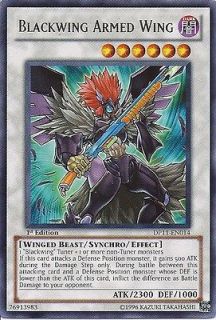   Blackwing Budget Deck #8   Blackwing Sirocco   Blackwing Gale   NM