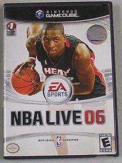 NBA Live 06 (Nintendo GameCube, 2005, NUG)