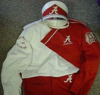   of Alabama Million Dollar Marching Band Game Worn Uniform with Hat