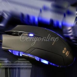   Adjustable 1600DPI 6 Buttons USB Wired Optical Gaming Mouse Mice PC