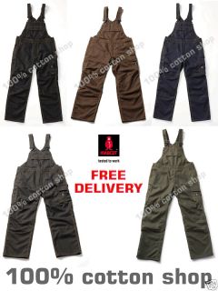 dark brown overalls in Clothing, 