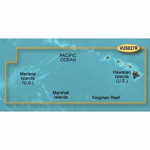 GARMIN VUS027R HAWAIIAN ISLAND MARIANA IS BLUECHART G2 VISION 010 