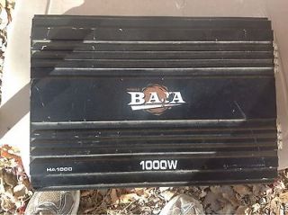 Profile BAJA HA1000 Car Amplifier As Is