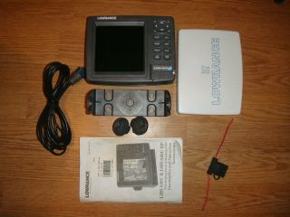 Lowrance LMS 520c GPS/Fish Finder Mint Condition
