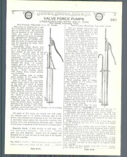 1928 ad McDonalds Windmill Regular Force Water Pumps Hand