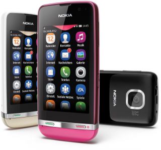 Nokia Asha 311 Smartphone 3 Zoll pink  Elektronik