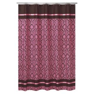 Sweet Jojo Designs Bella Shower Curtain   Pink product details page
