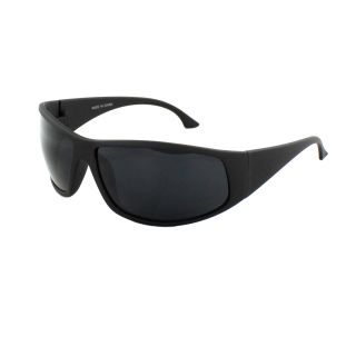    MLC Eyewear Stylish Warp Sunglasses Black Matte Coating 