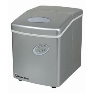 Magic Chef 27 lb. Portable Ice Maker in Silver MCIM22TS at The Home 