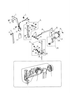 Model # 38515512000 Kenmore Sewing machine   Accessories (15 parts)