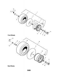 SNAPPER Rmo & acs tractors Belt/idler arm/hitch Parts  Model 2690578 