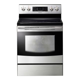 Ver Samsung 30 in Smooth Surface Freestanding Convection Electric 
