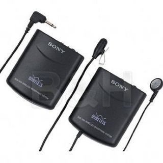 Sony WCS 999 Camera Mountable 900 MHz Lavalier Microphone System