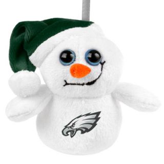 Philadelphia Eagles Big Eye Plush Snowman Ornament 