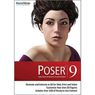 Smith Micro Software Poser 9 for Windows/Mac (1 User) [Boxed 