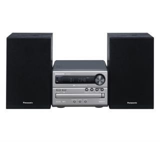 PANASONIC SC PM04EB S Mini Hi Fi System   Silver  Pixmania UK