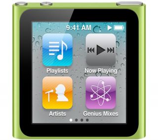 Ingrandisci limmagine iPod nano 8 GB verde (6ª generazione)