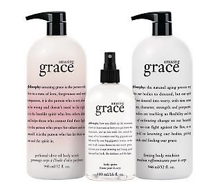 philosophy supersize love your skin fragranced body trio — 