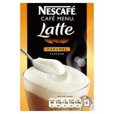 Nescafe Cafe Caramel Drink 8 Sachets 136G   Groceries   Tesco 