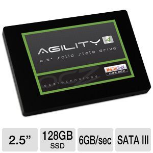 OCZ Agility 4 AGT4 25SAT3 128G 128GB Internal Solid State Drive   2.5 