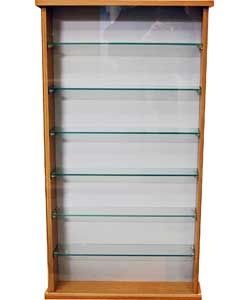 Buy Oak Effect 6 Glass Shelf Display Cabinet at Argos.co.uk   Your 