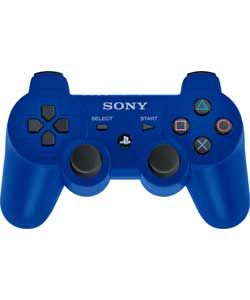 Buy Sony PlayStation 3 Official DualShock Controller   Blue at Argos 