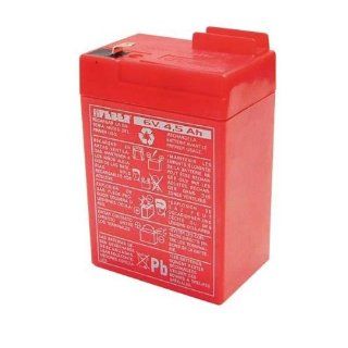 FEBER Battery 6V 4.5Ah, 4500 mAh, 6 V, Toy, Rojo  Juguetes