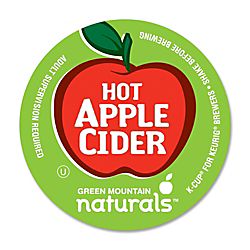 Green Mountain Naturals Hot Apple Cider K Cups Box Of 24 by Office 