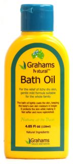 Grahams Natural Alternatives Bath Oil    4.05 fl oz   Vitacost 