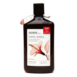 AHAVA Mineral Botanic Velvet Cream Wash for Very Dry Skin, Hibiscus 