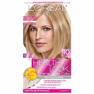 Buy LOreal Healthy Look Creme Gloss Color, Blonde White Chocolate 8 1 