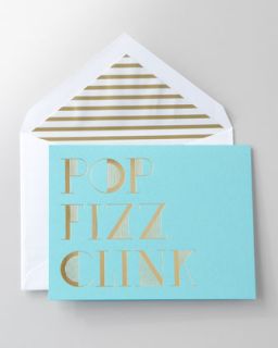 Kate Spade New York 10 Pop Fizz Clink Holiday Cards   The Horchow 