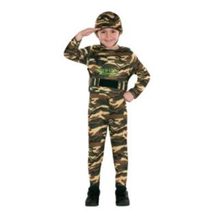 Totally Ghoul Digital Army Commando Halloween Costume from Kmart 