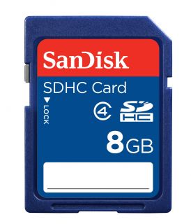 SanDisk SDHC Secure Digital High Capacity Memory Card 8GB by Office 
