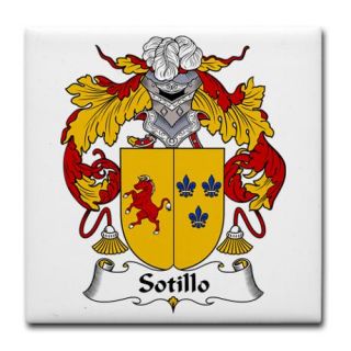 Ancestry Gifts  Ancestry Coasters  Sotillo Tile Coaster